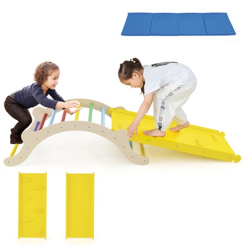 Costway wooden climber - 3-in-1,