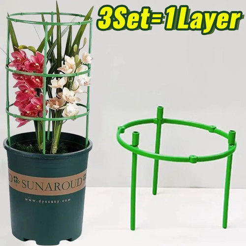 Green plant support frame - support,