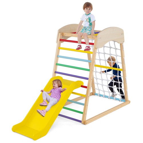 Jungle gym wooden - 6-in-1,