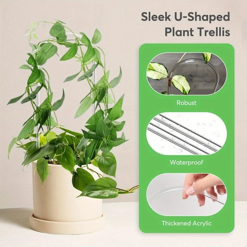 2pc acrylic trellis shaped - 2pc,