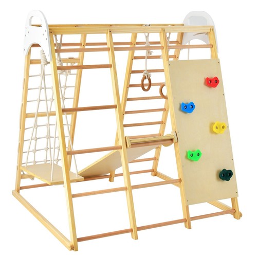 Kids jungle gym playset - 8-in-1,