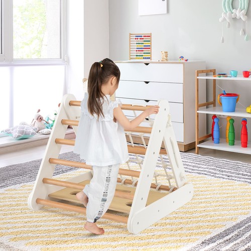 Indoor wood triangle climber - indoor,