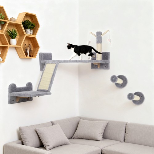 Cat climbing frame - cat, set
