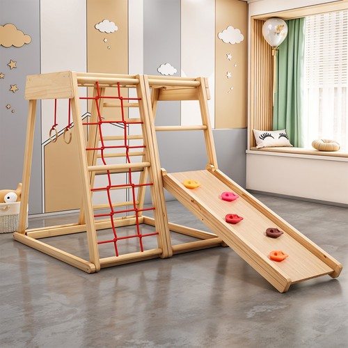 Wooden jungle gym - wooden,