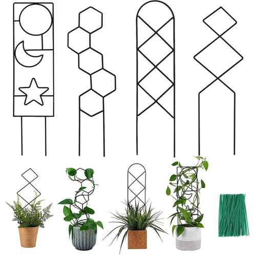 Metal climbing plant - metal,