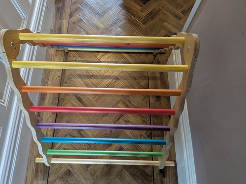 Pikler triangle wooden indoor - pikler,