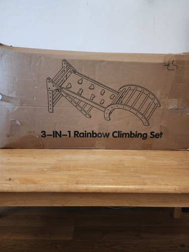 Rainbow climbing set - 1,