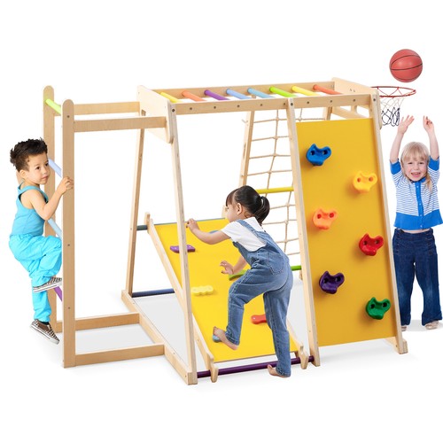 Costway kids indoor playground - kids,