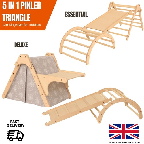 Pikler climbing toy - 5-in-1, |