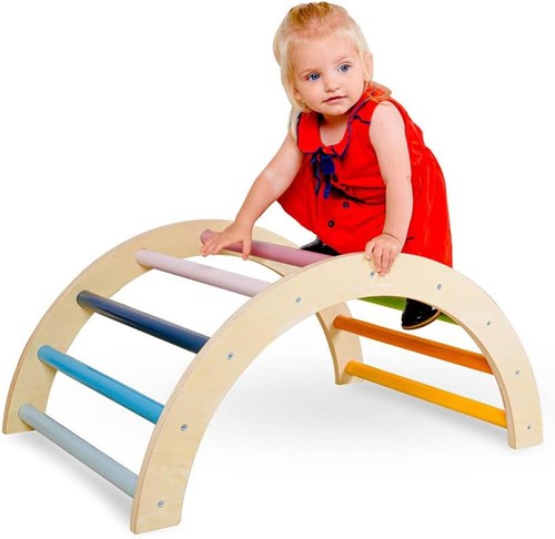 Wooden arched climbing - wooden,
