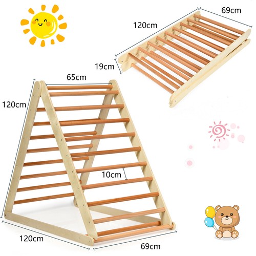 Foldable toddler ladder with - foldable,