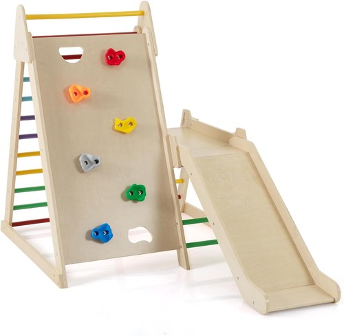 Wooden indoor climbing - indoor,